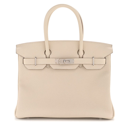 Taurillon Clemence Birkin 30 Craie