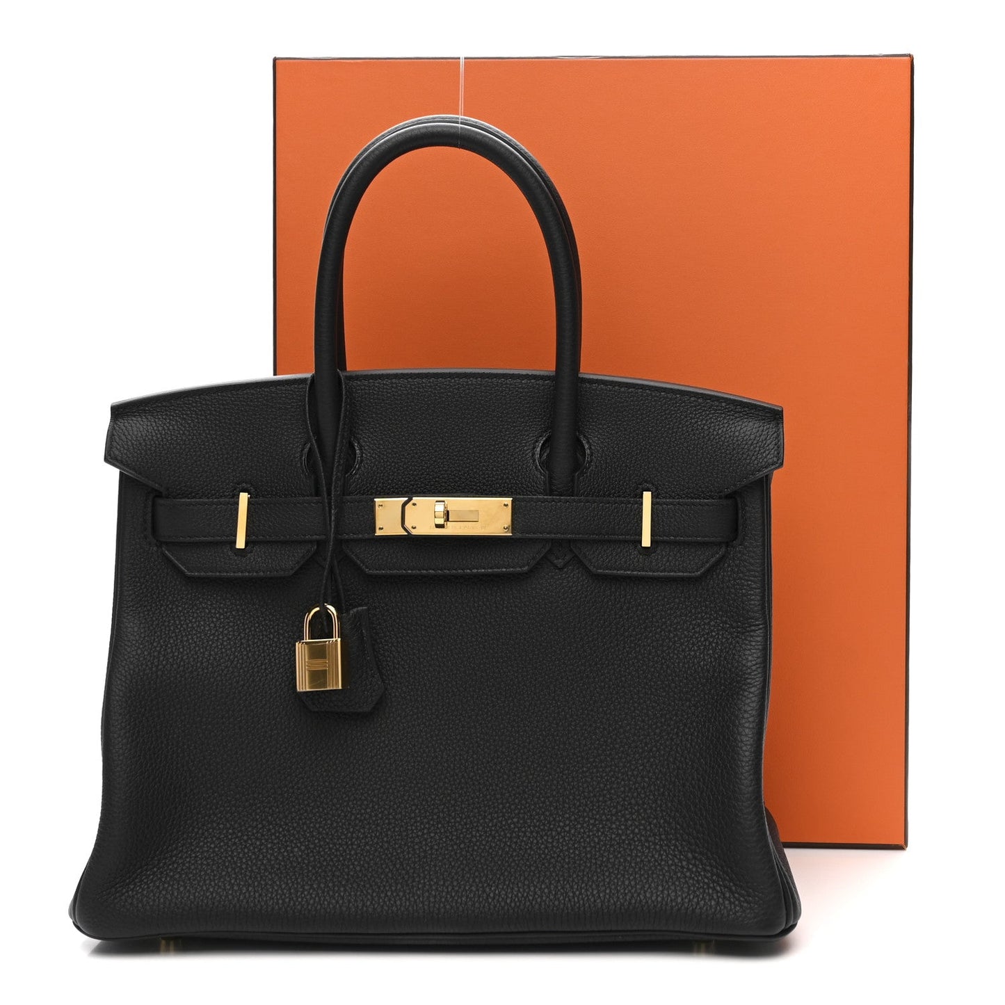 Togo Birkin 30 Black
