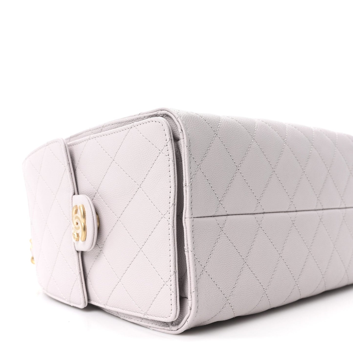 Caviar Quilted Small Chanel 25 Handbag Lilas Lilac