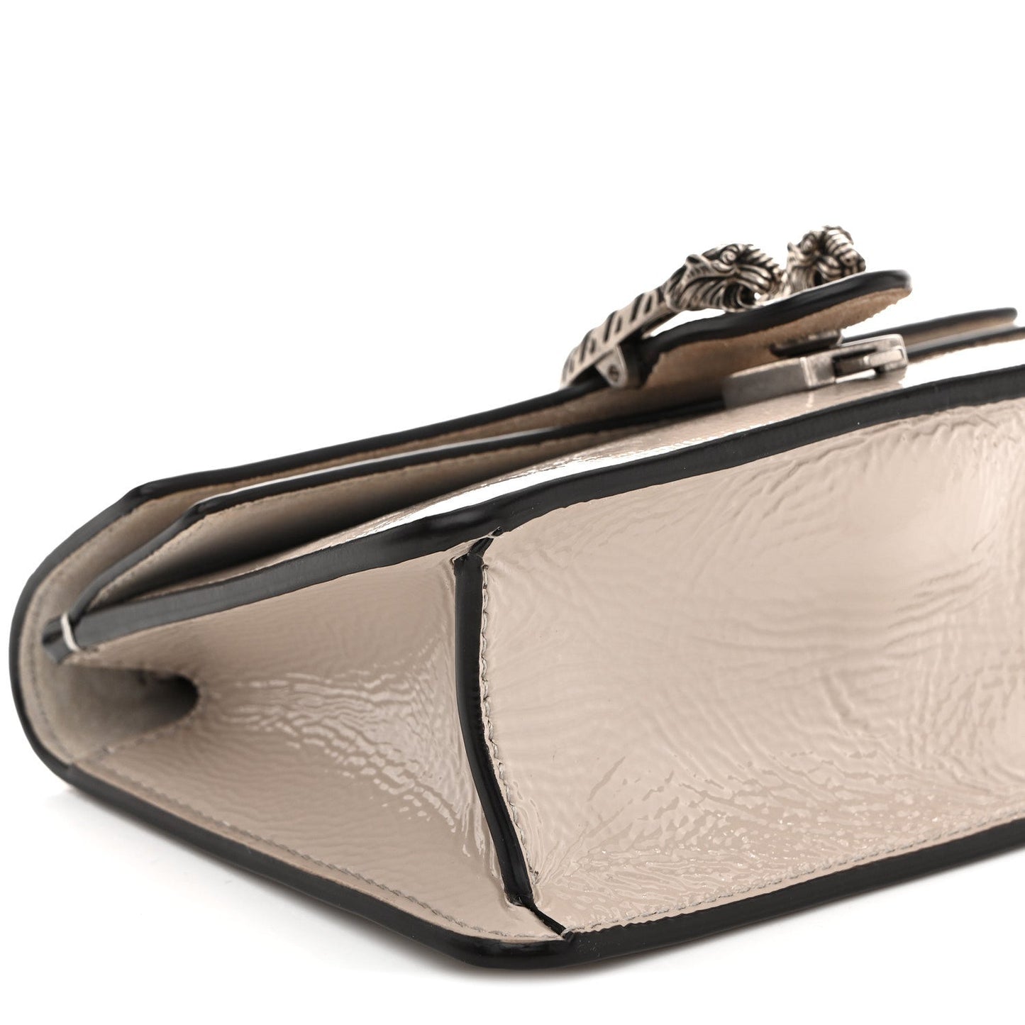 Crinkled Patent Mini Dionysus Shoulder Bag Sphinx