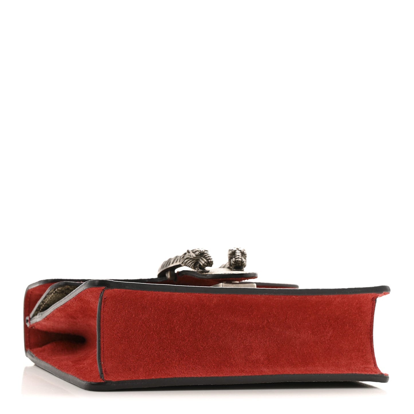 GG Supreme Monogram Mini Dionysus Shoulder Bag Hibiscus Red