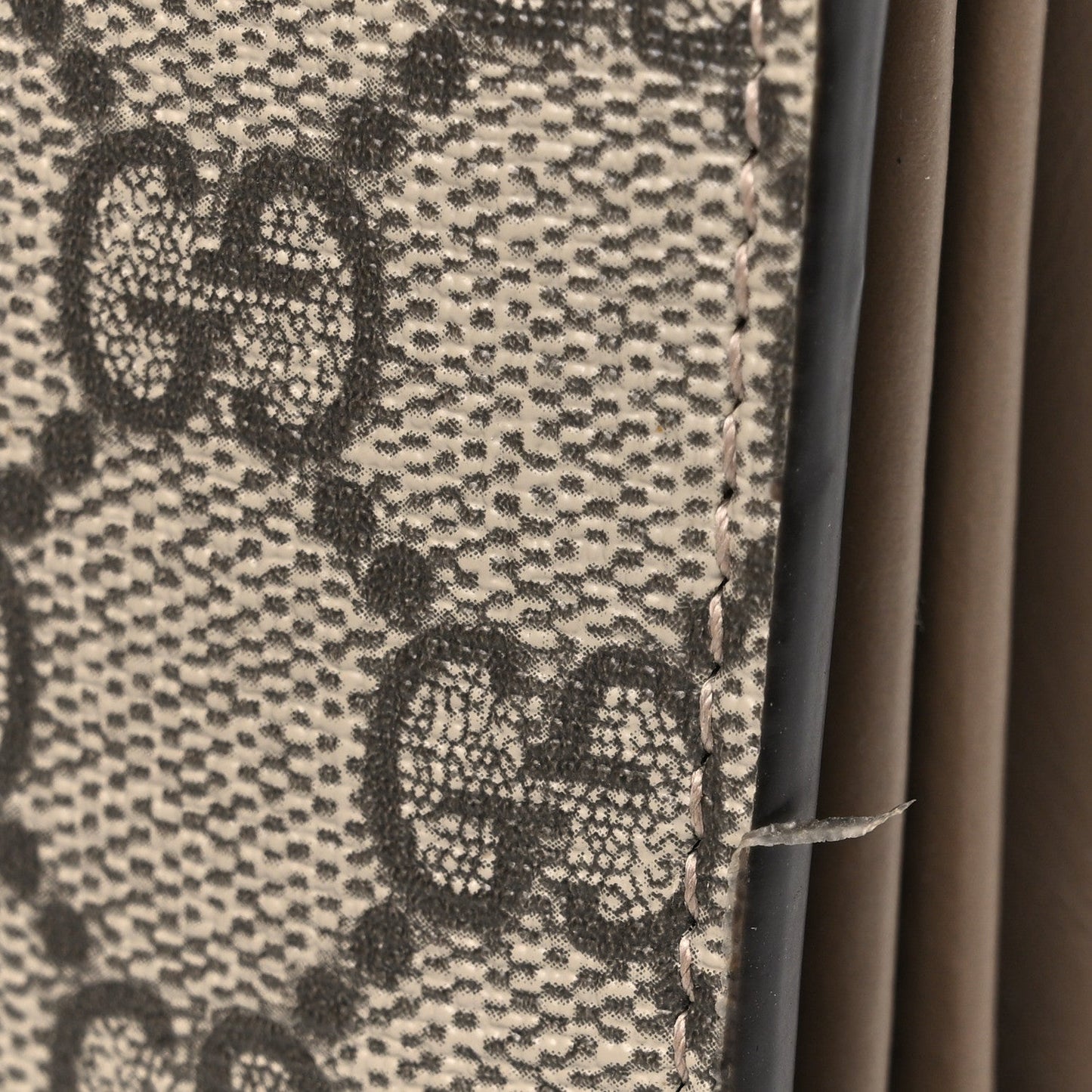 GG Supreme Monogram Mini Dionysus Chain Wallet Beige Taupe