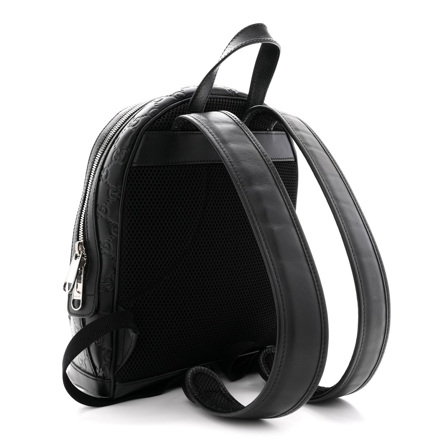 Guccissima Signature Small Day Backpack Black