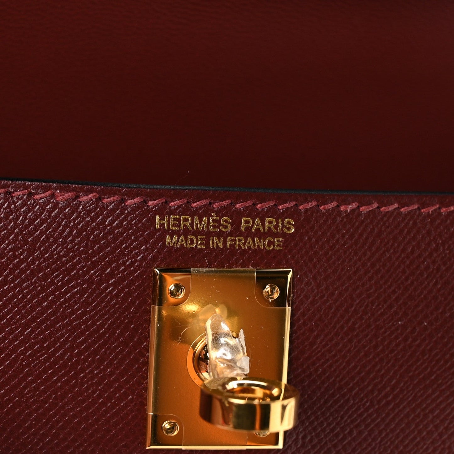 Madame Calfskin Mini Kelly Sellier 20 Rouge H