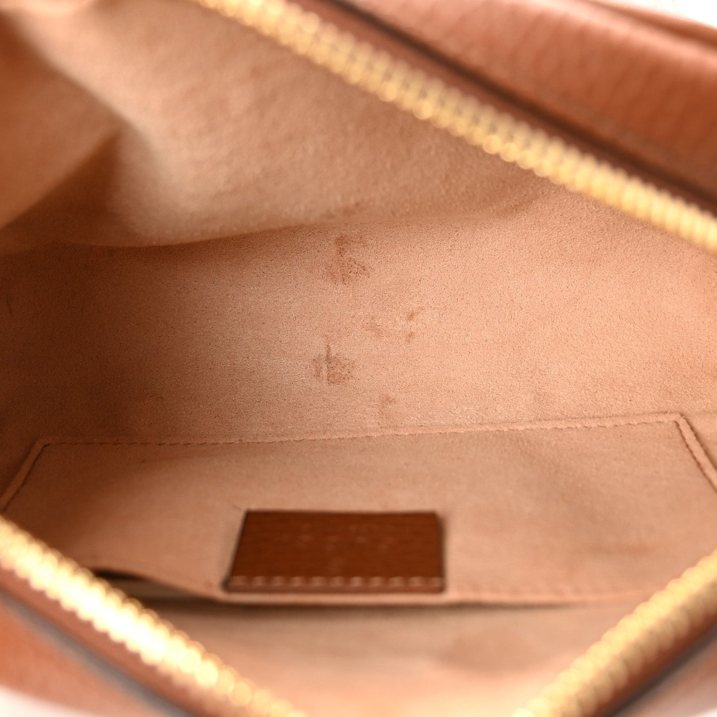 New Denim GG Monogram Dollar Calfskin Mini Ophidia Shoulder Bag Blue Tea Cuir Epilog