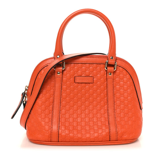 Microguccissima Mini Dome Bag Sun Orange