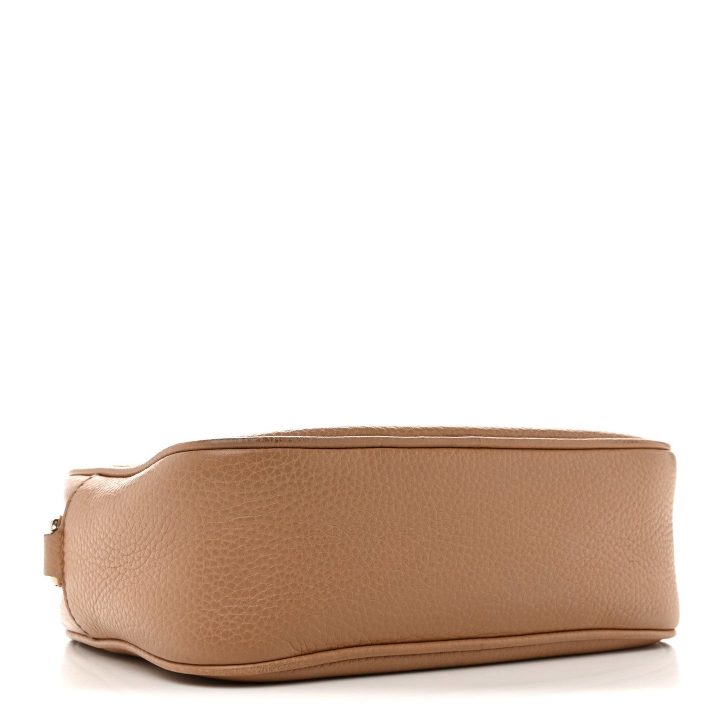 Pebbled Calfskin Small Soho Disco Bag Camelia