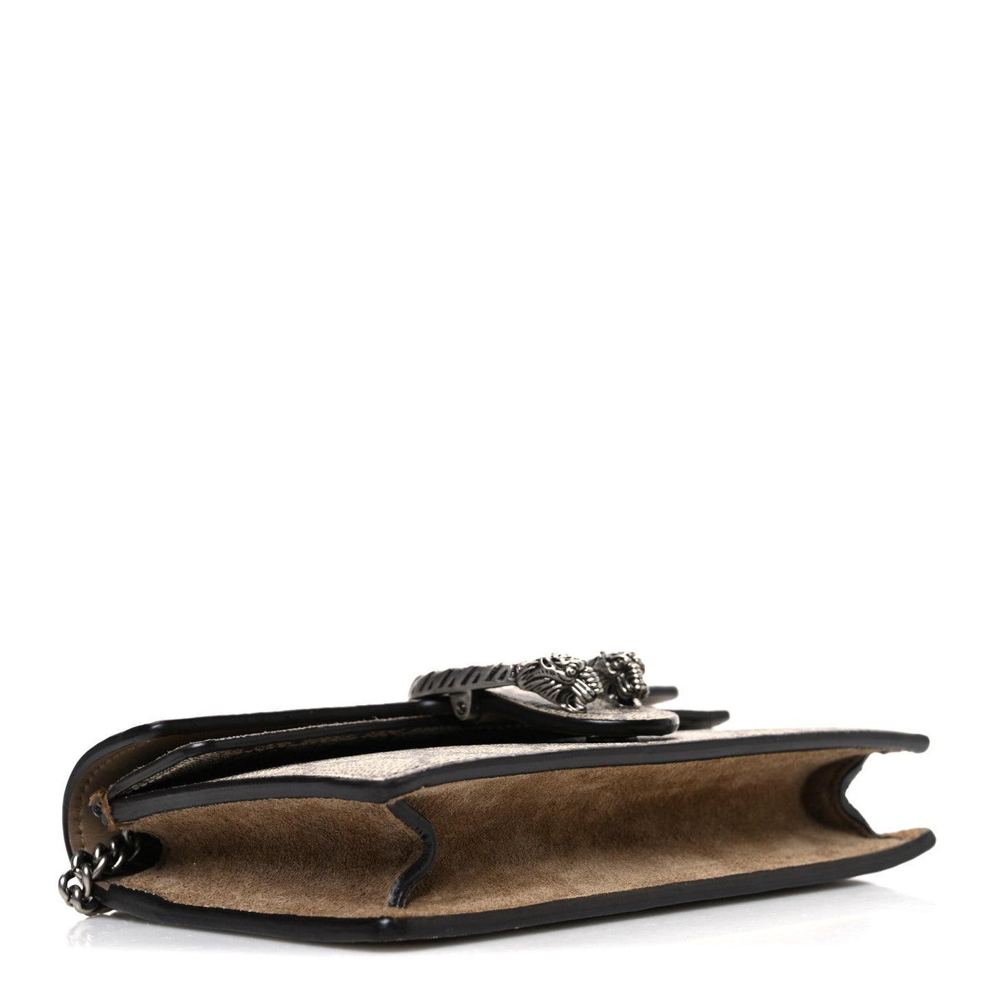 GG Supreme Monogram Super Mini Dionysus Shoulder Bag Taupe