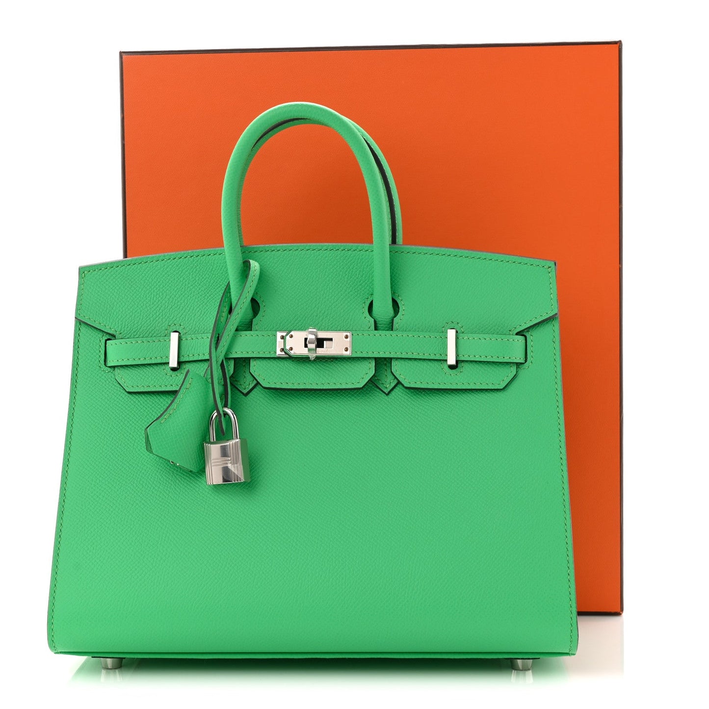 Epsom Birkin Sellier 25 Vert Comics