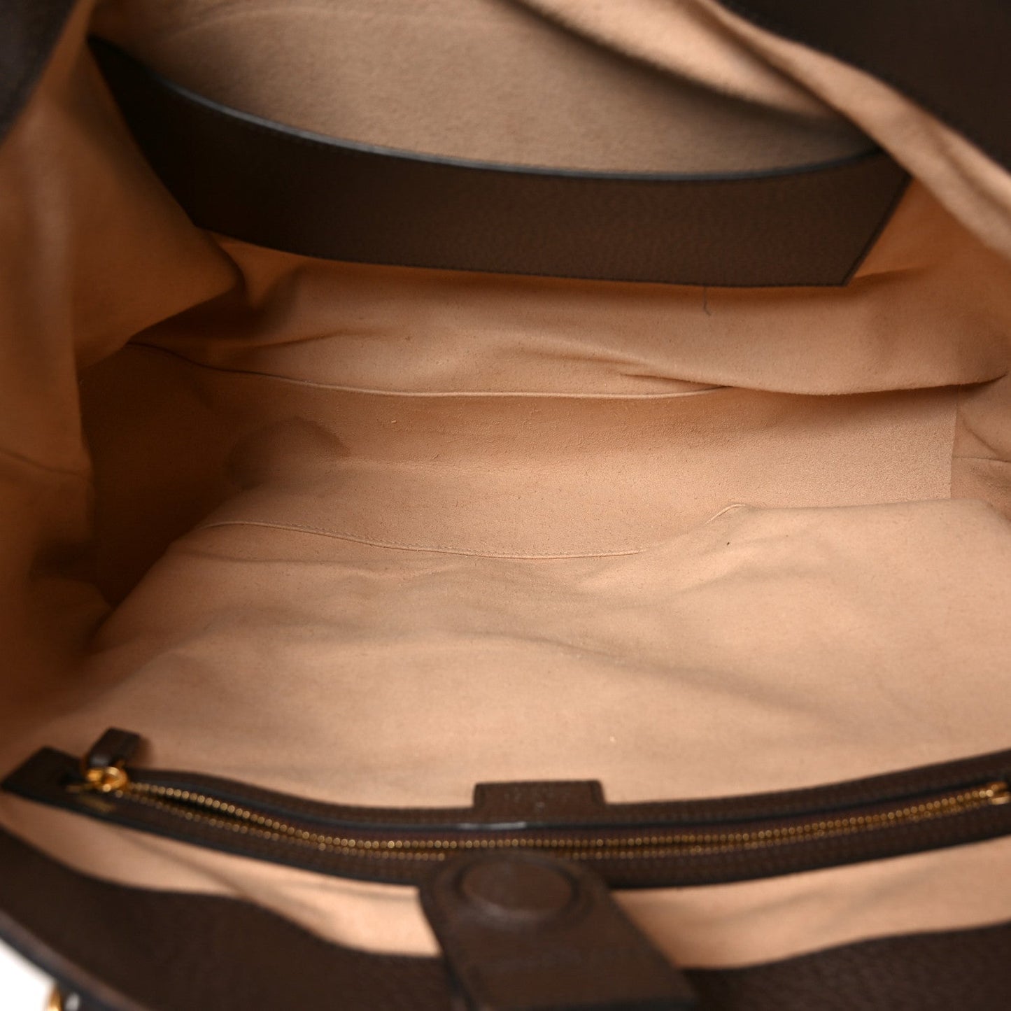 GG Supreme Monogram Textured Calfskin Web Medium Ophidia Shopping Tote Beige Ebony New Acero