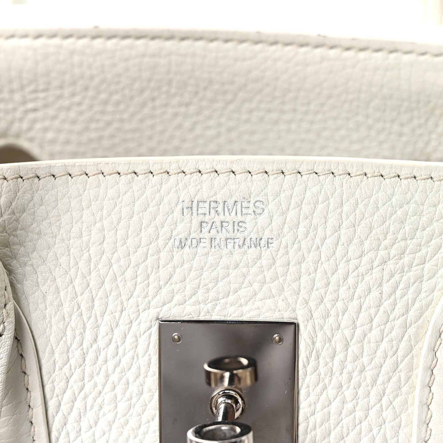 Togo Birkin 35 White