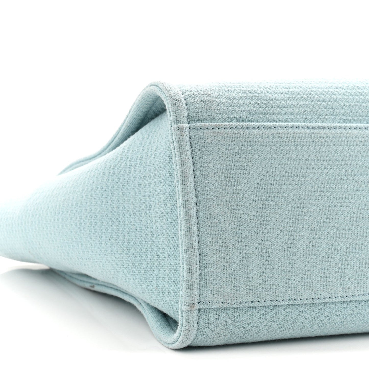 Mixed Fibers Small Deauville Tote Light Blue