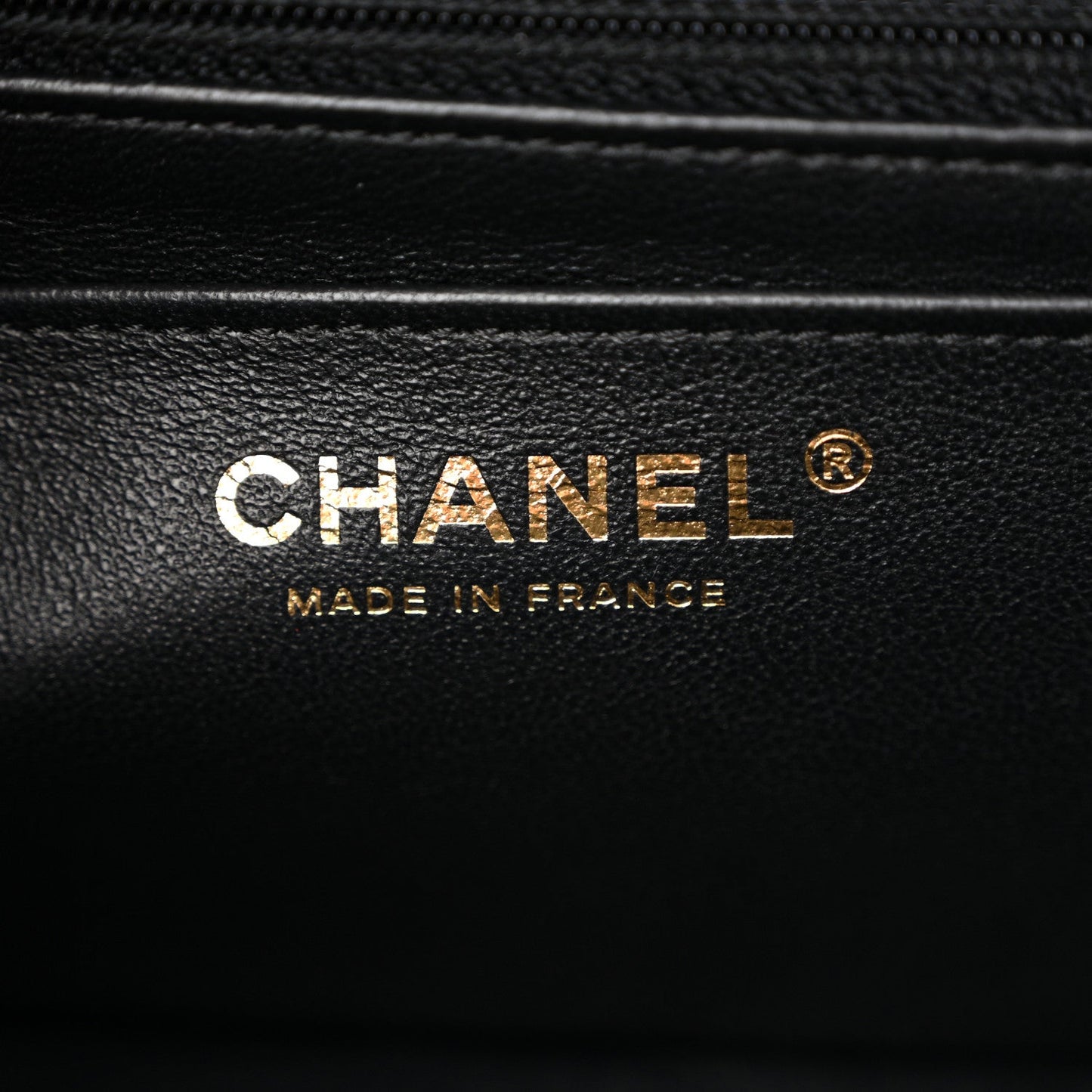 Caviar Quilted Mini Rectangular Flap Black