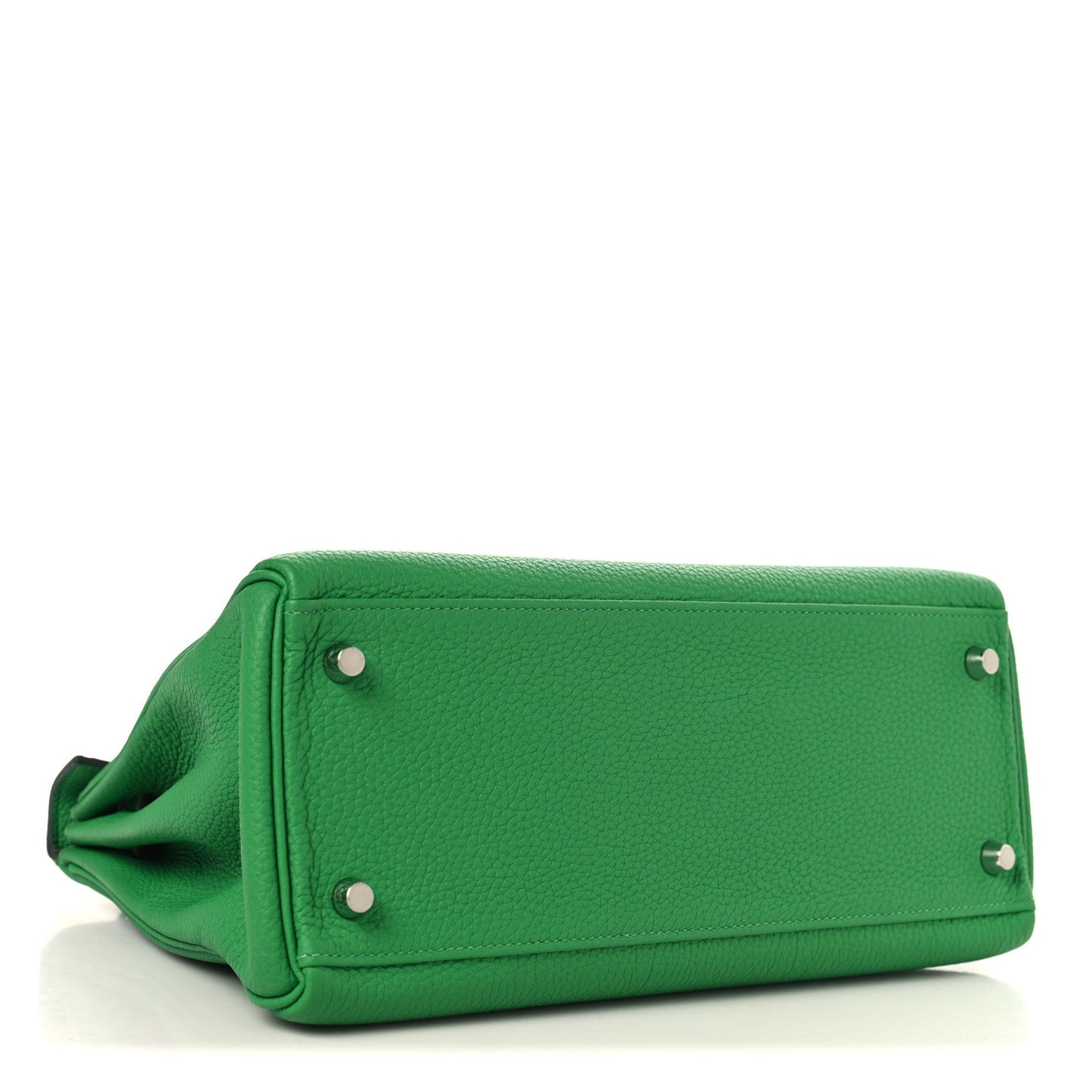 Togo Shiny Niloticus Crocodile Kelly Retourne Touch 28 Bambou