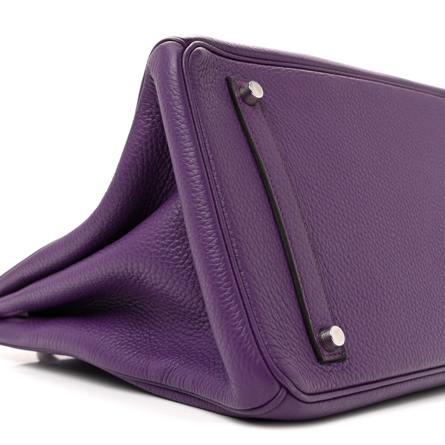 Taurillon Clemence Birkin 35 Ultraviolet