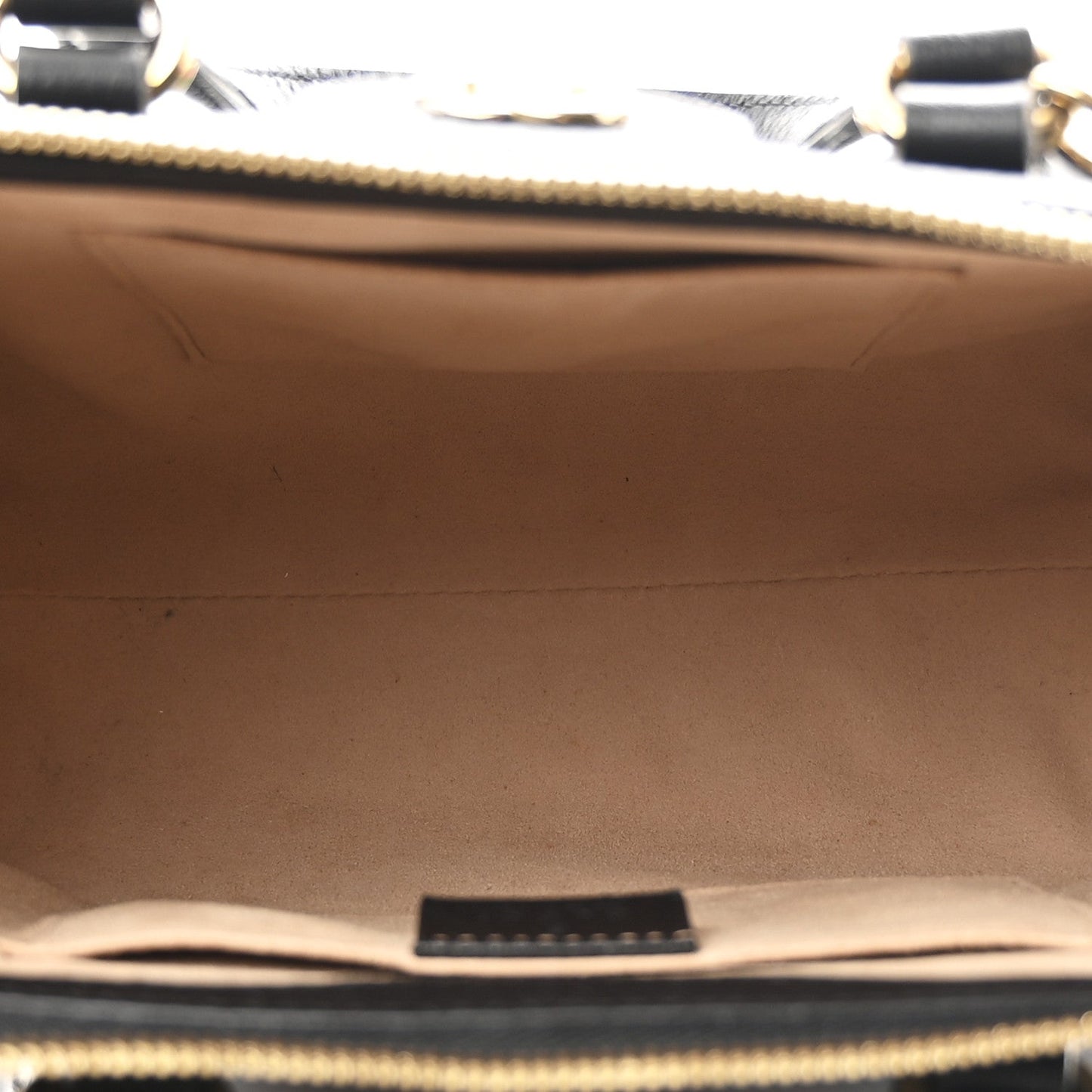 Textured Calfskin Web Small Ophidia Tote Bag Black