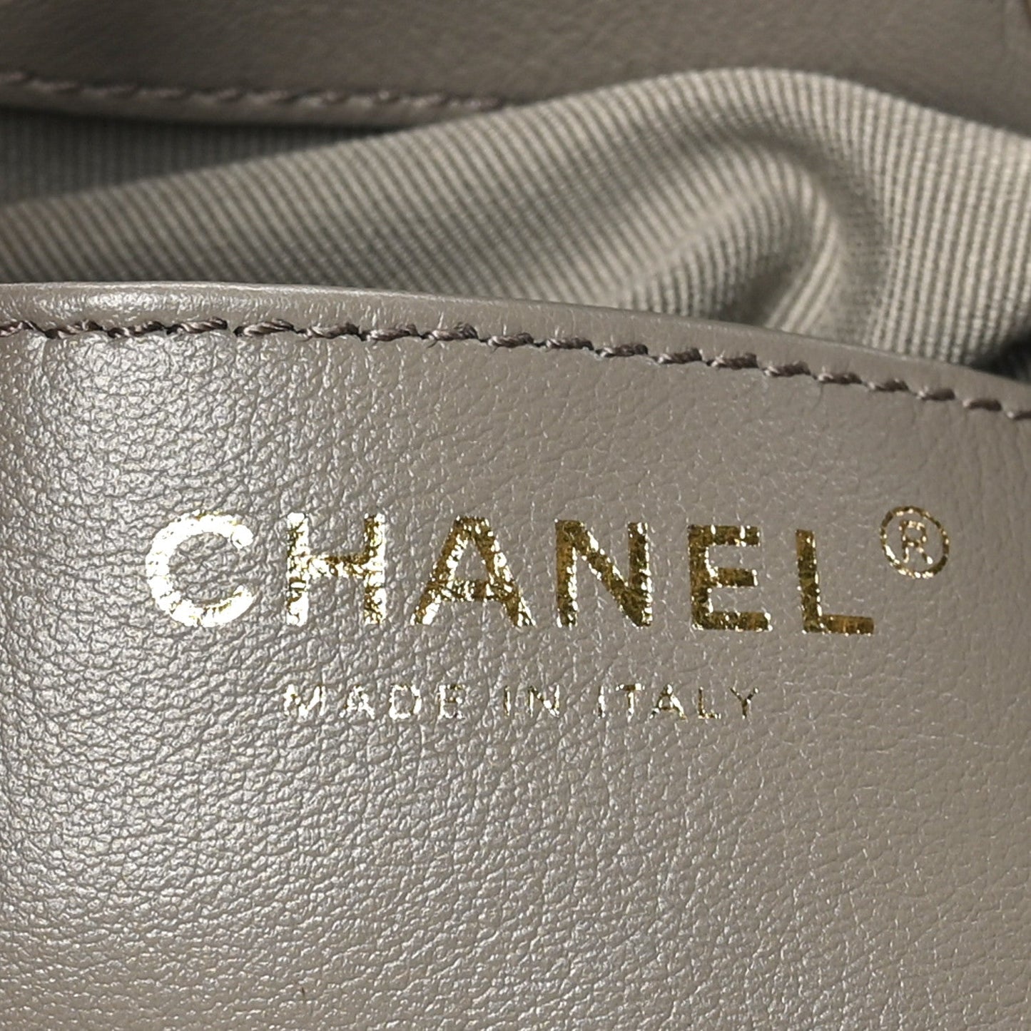 Suede Quilted Medium Chanel 25 Handbag Dark Grey