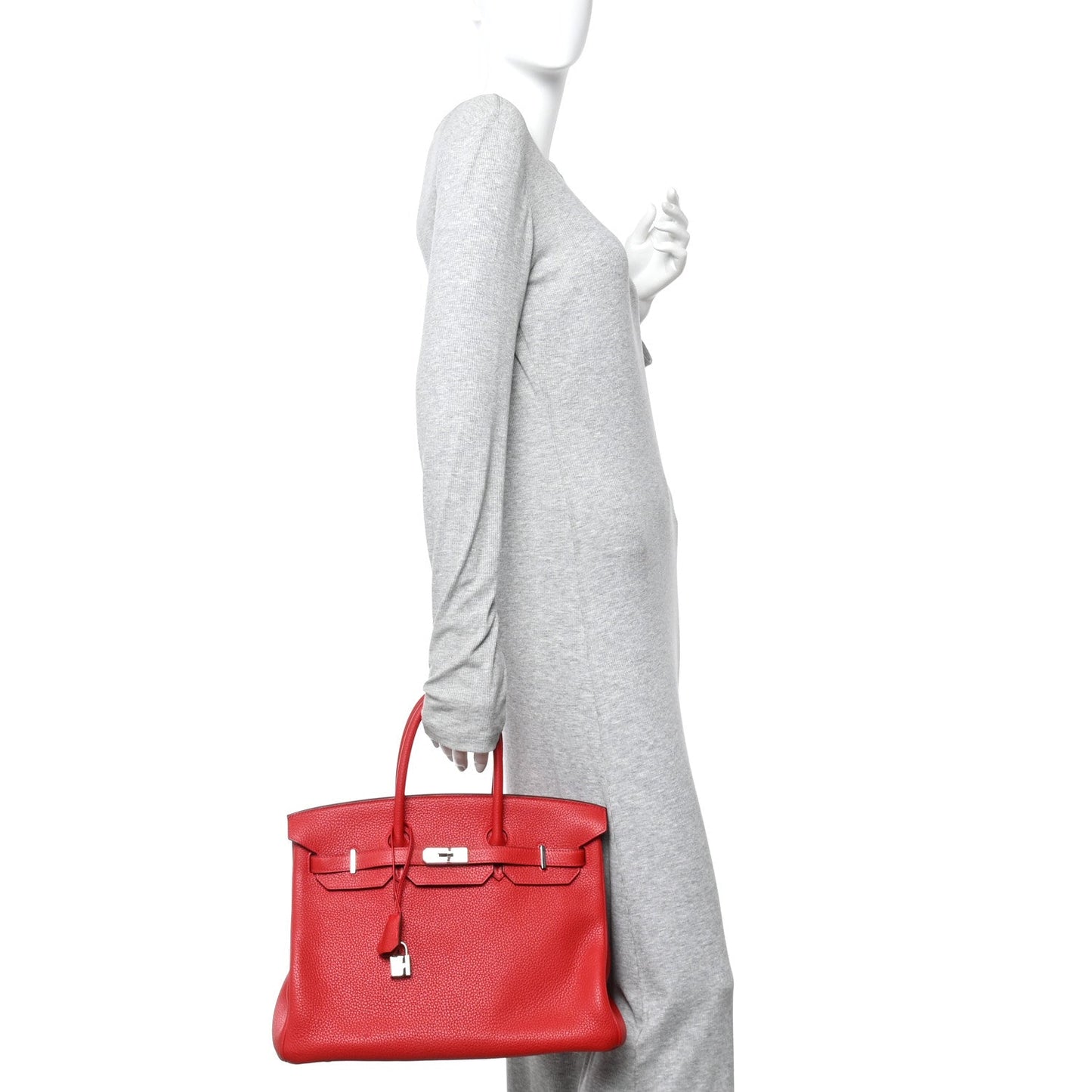 Togo Birkin 35 Rouge Casaque