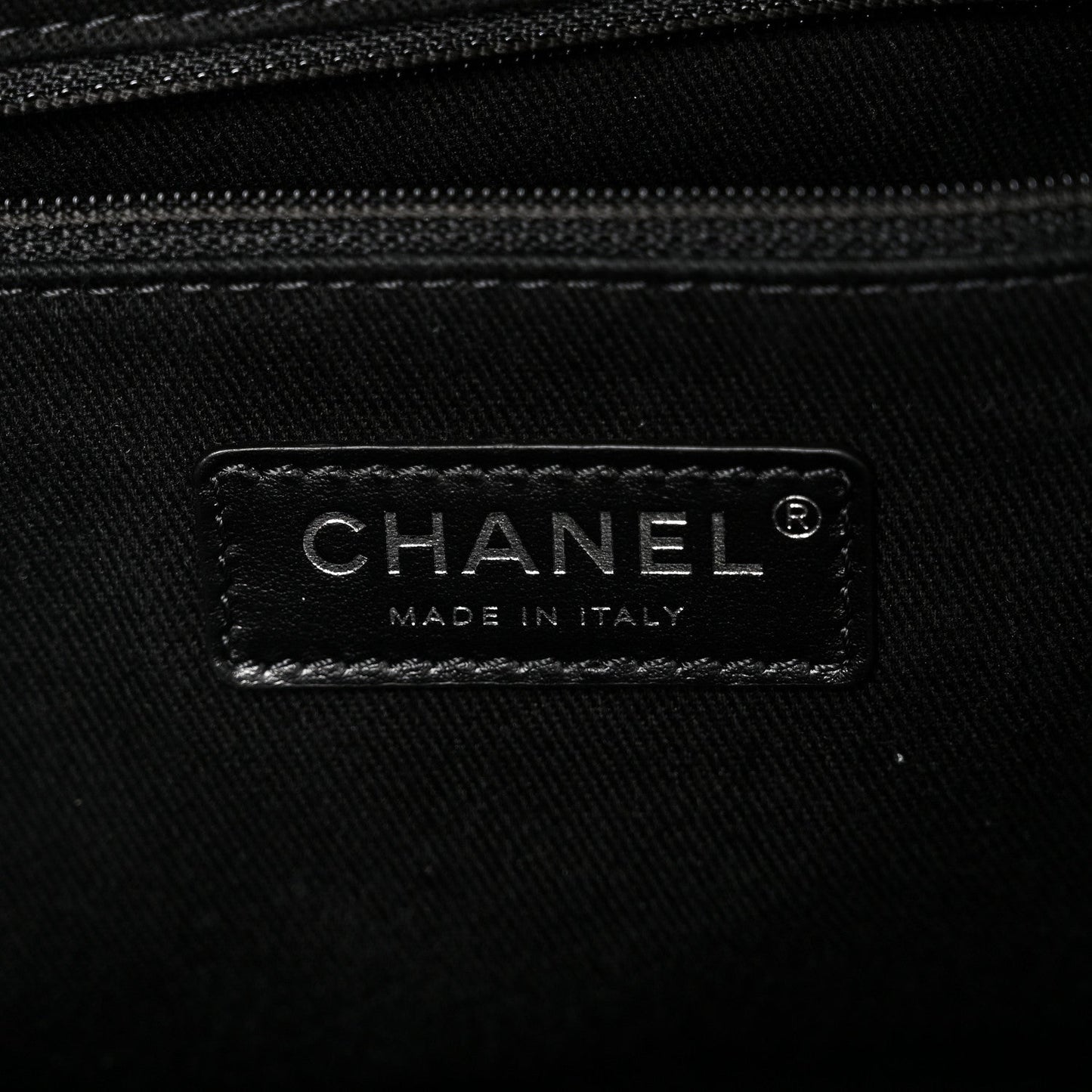 Mixed Fibers Small Deauville Bowling Bag Navy Blue