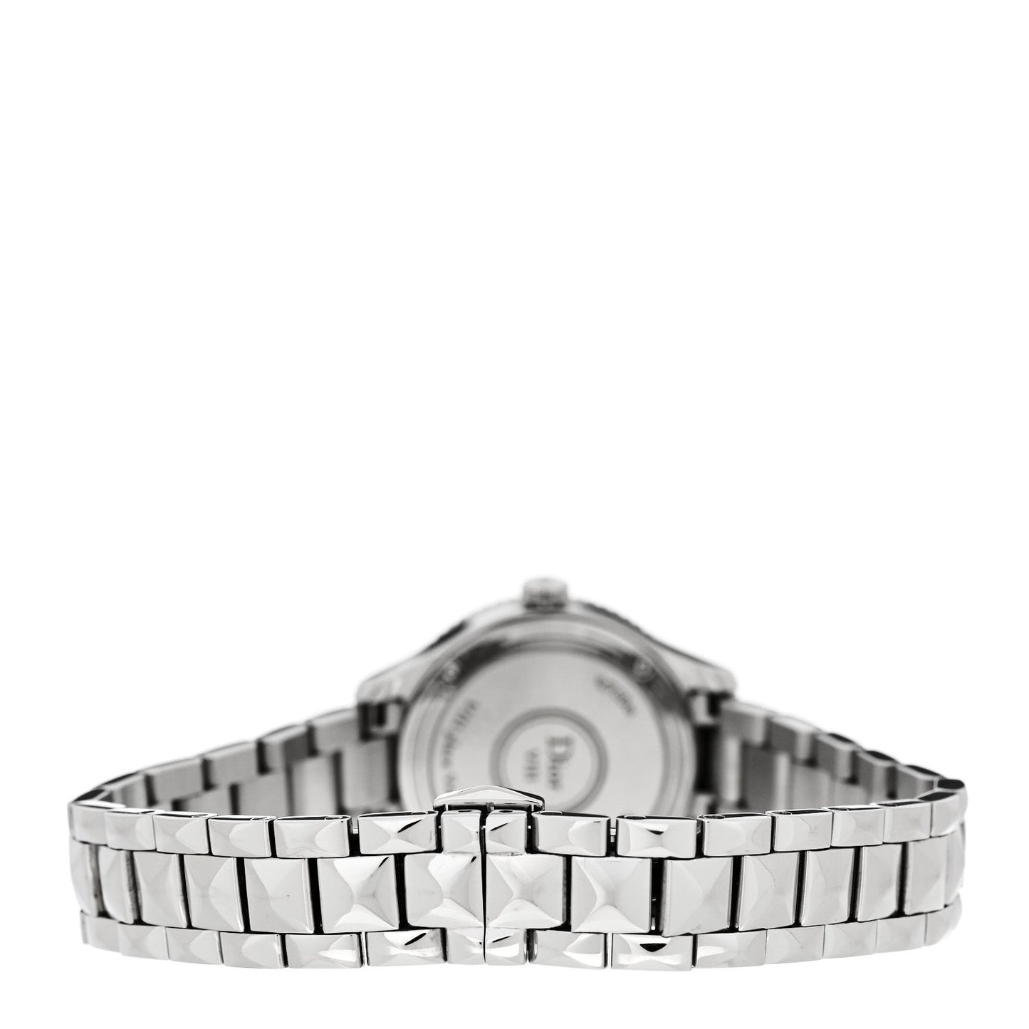 Stainless Steel Diamond Bezel 25mm Dior VIII Montaigne Quartz Watch