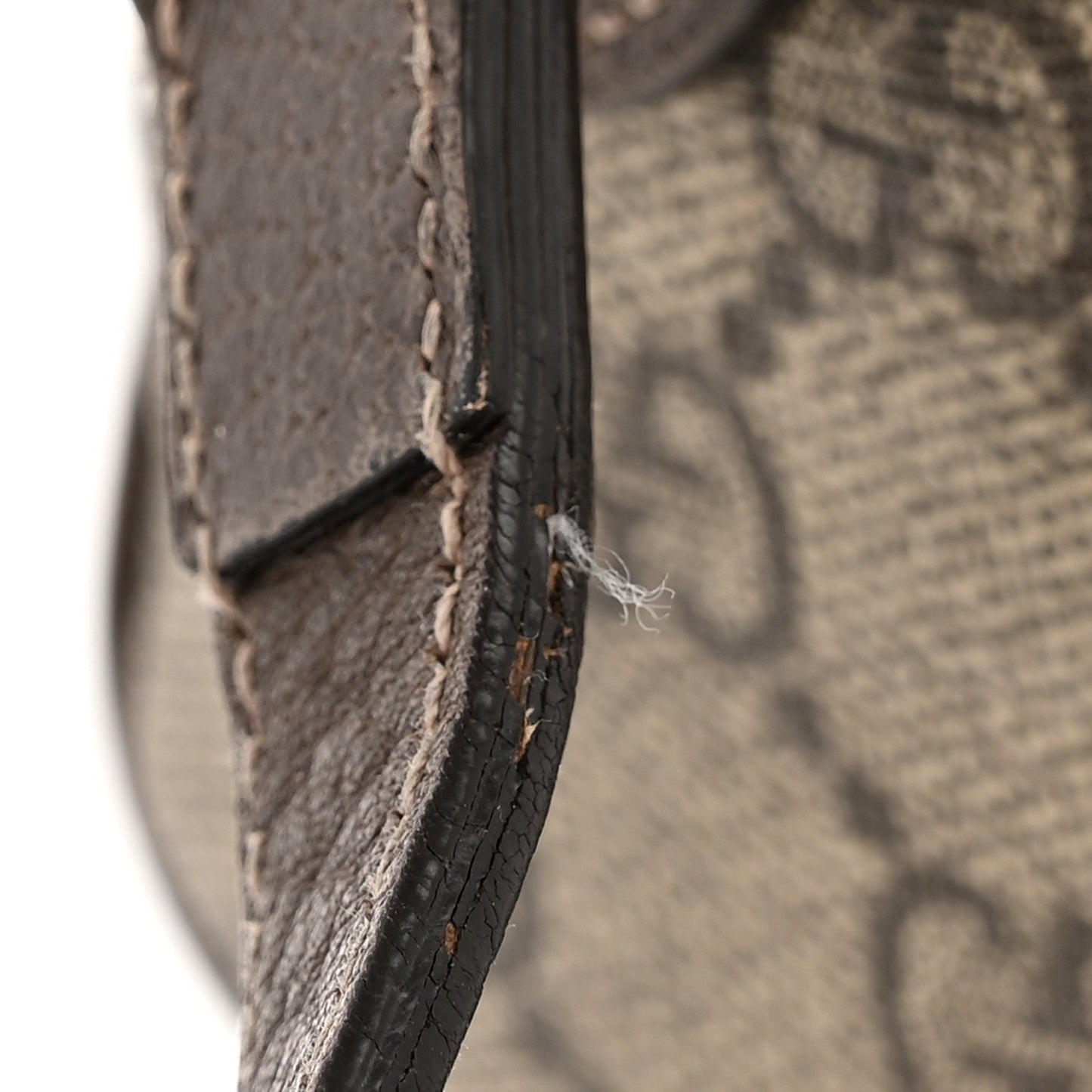 GG Supreme Monogram Web Small Ophidia Shoulder Bag Brown