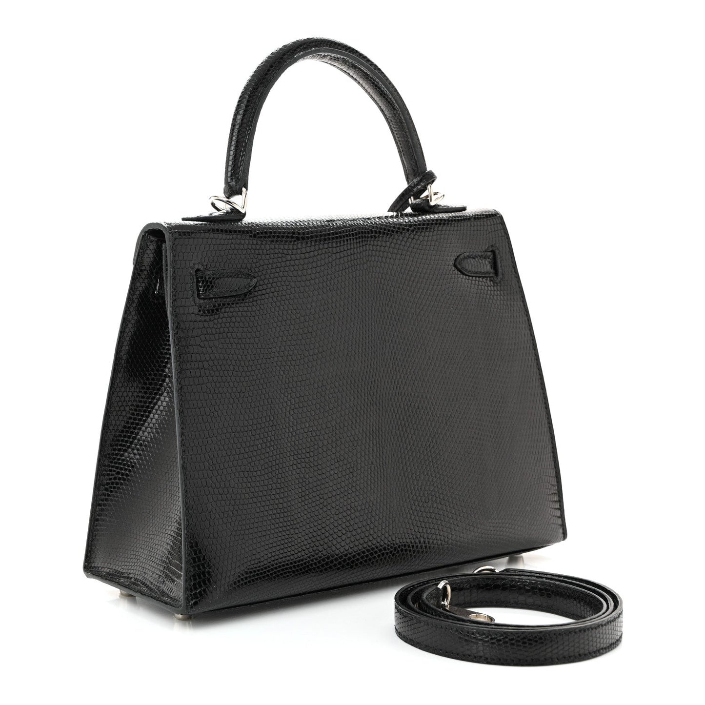 Lizard Niloticus Kelly Sellier 25 Black
