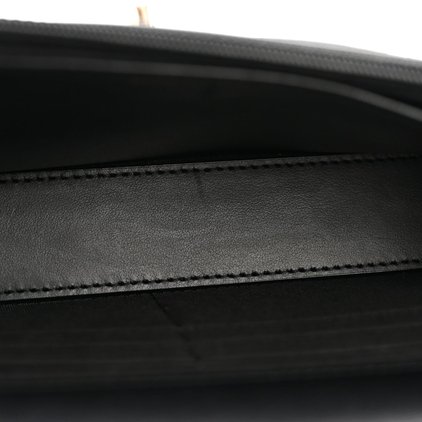 Lambskin Quilted Trendy CC Wallet On Chain WOC Black
