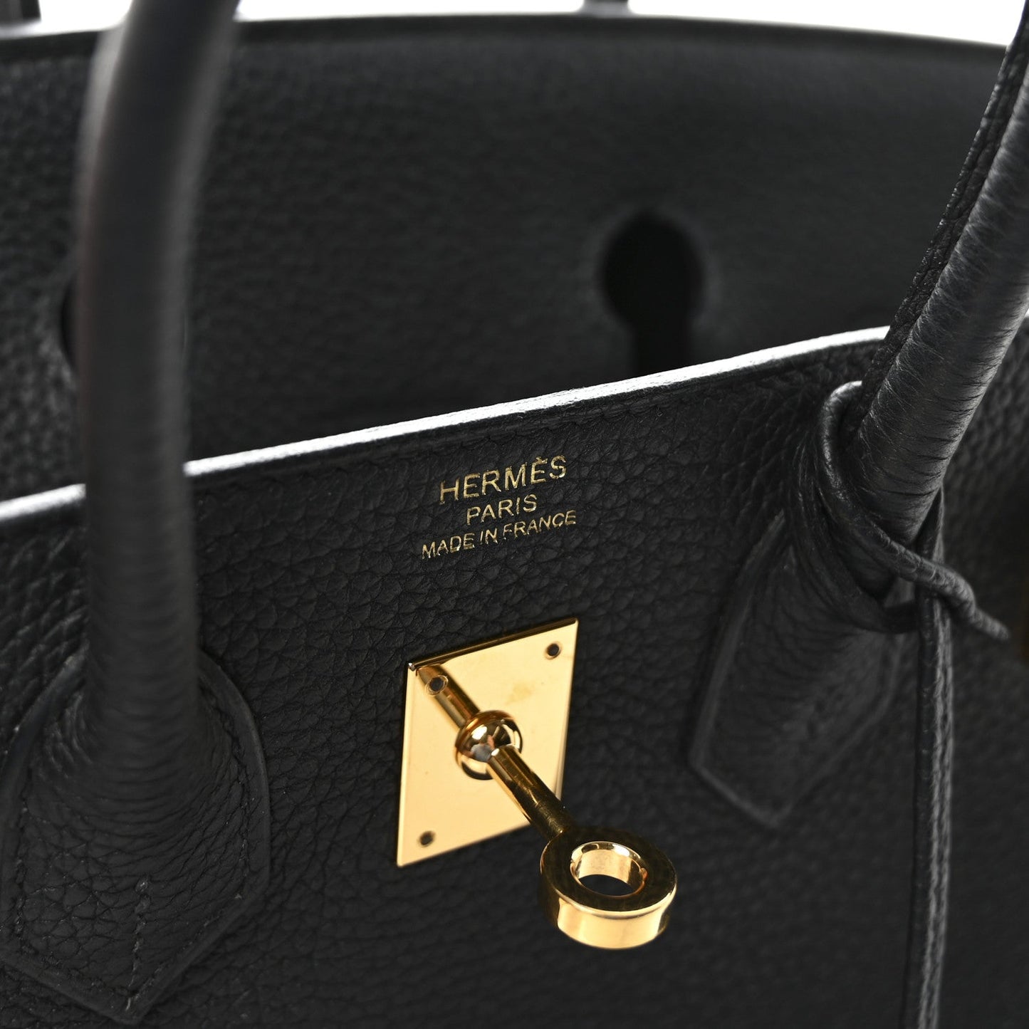 Togo Birkin 25 Black