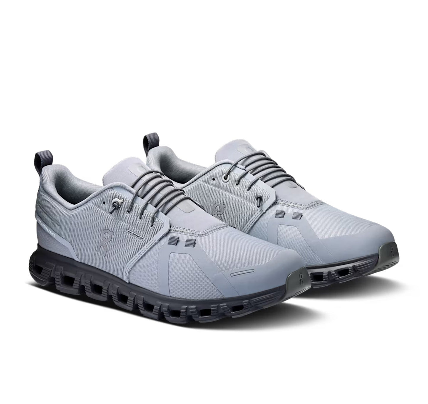 ON Men's Cloud 6 Waterproof Alloy/Wolf