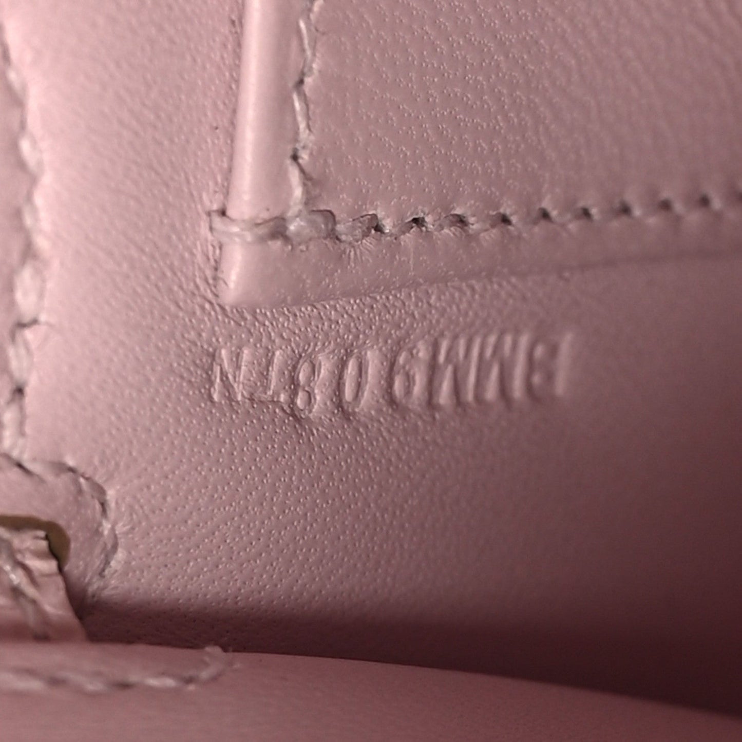 Epsom Mini Kelly Sellier 20 Mauve Pale