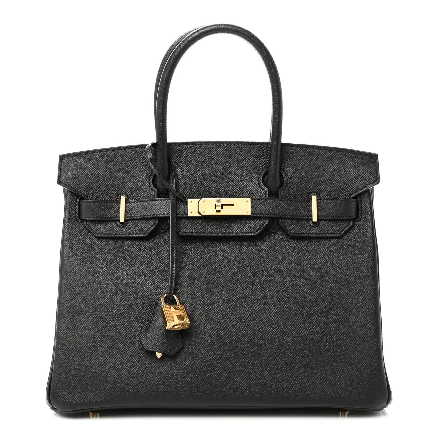 Epsom Birkin 30 Black