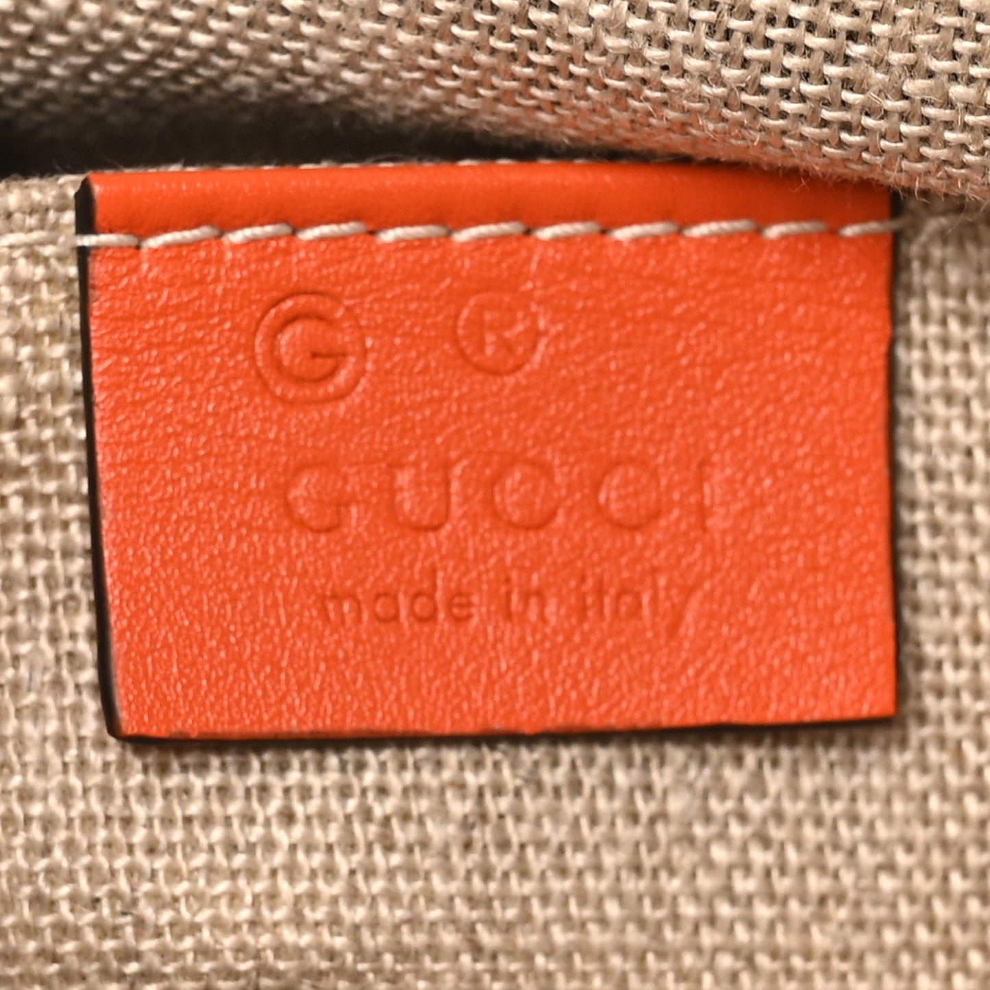 Microguccissima Mini Dome Bag Sun Orange