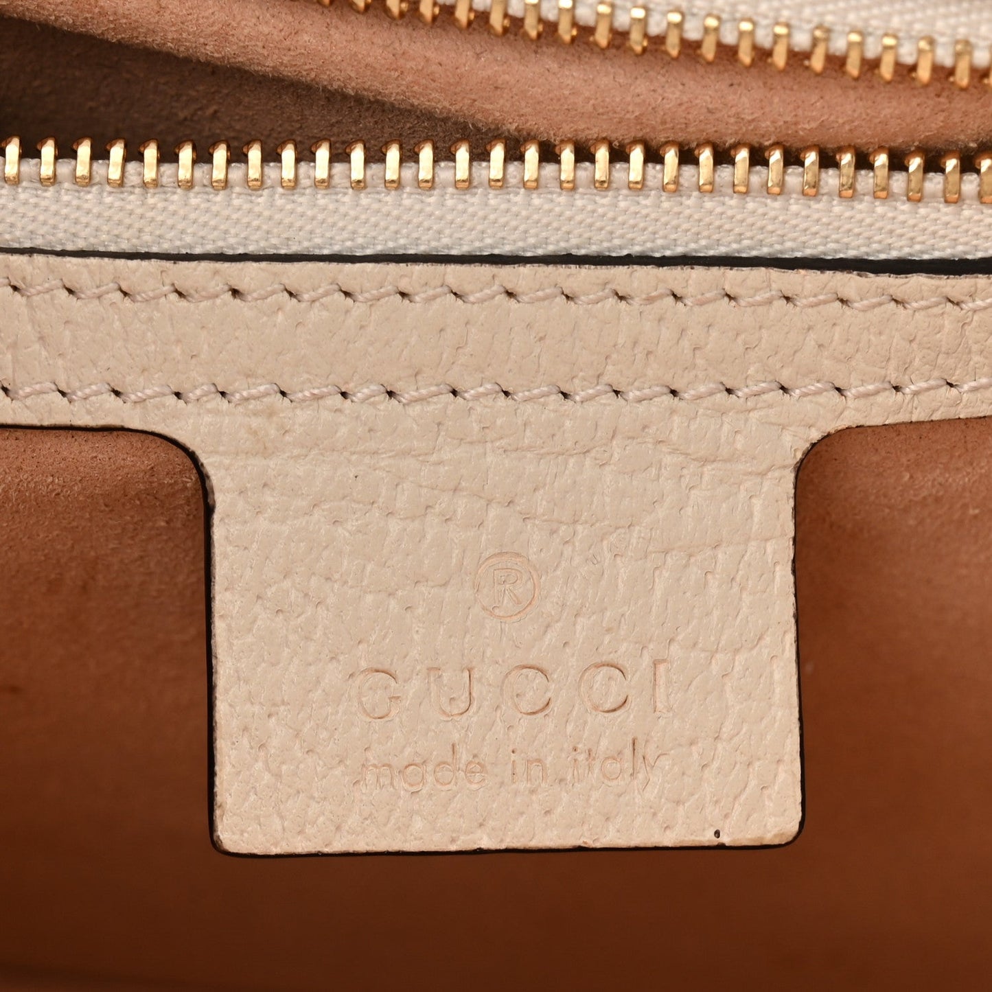 Textured Calfskin Small Ophidia Flap Messenger Bag Mystic White