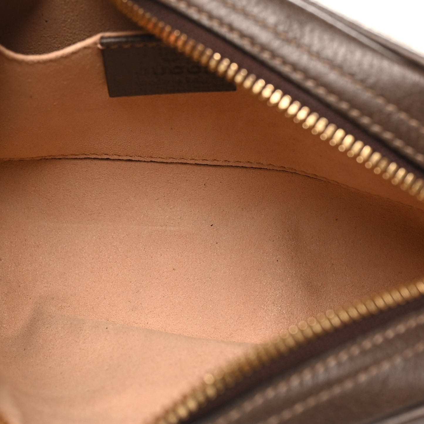 GG Supreme Monogram Web Small Ophidia Belt Bag 85 34 Dark Brown