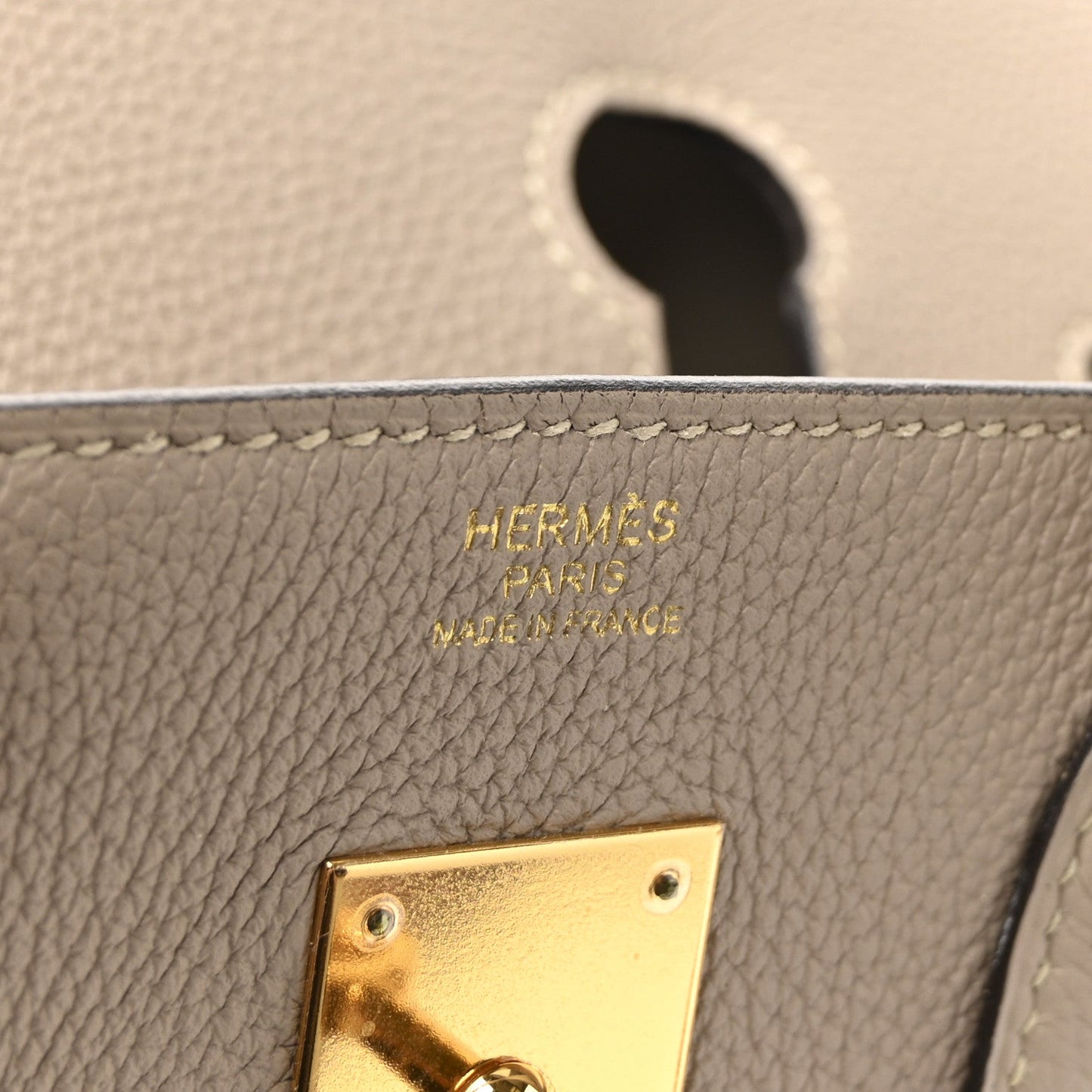 Togo Birkin 30 Gris Tourterelle