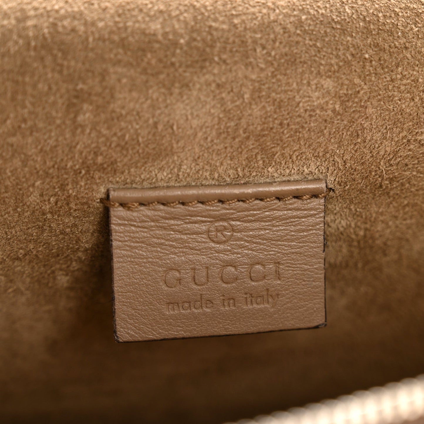 GG Supreme Monogram Small Dionysus Shoulder Bag Taupe
