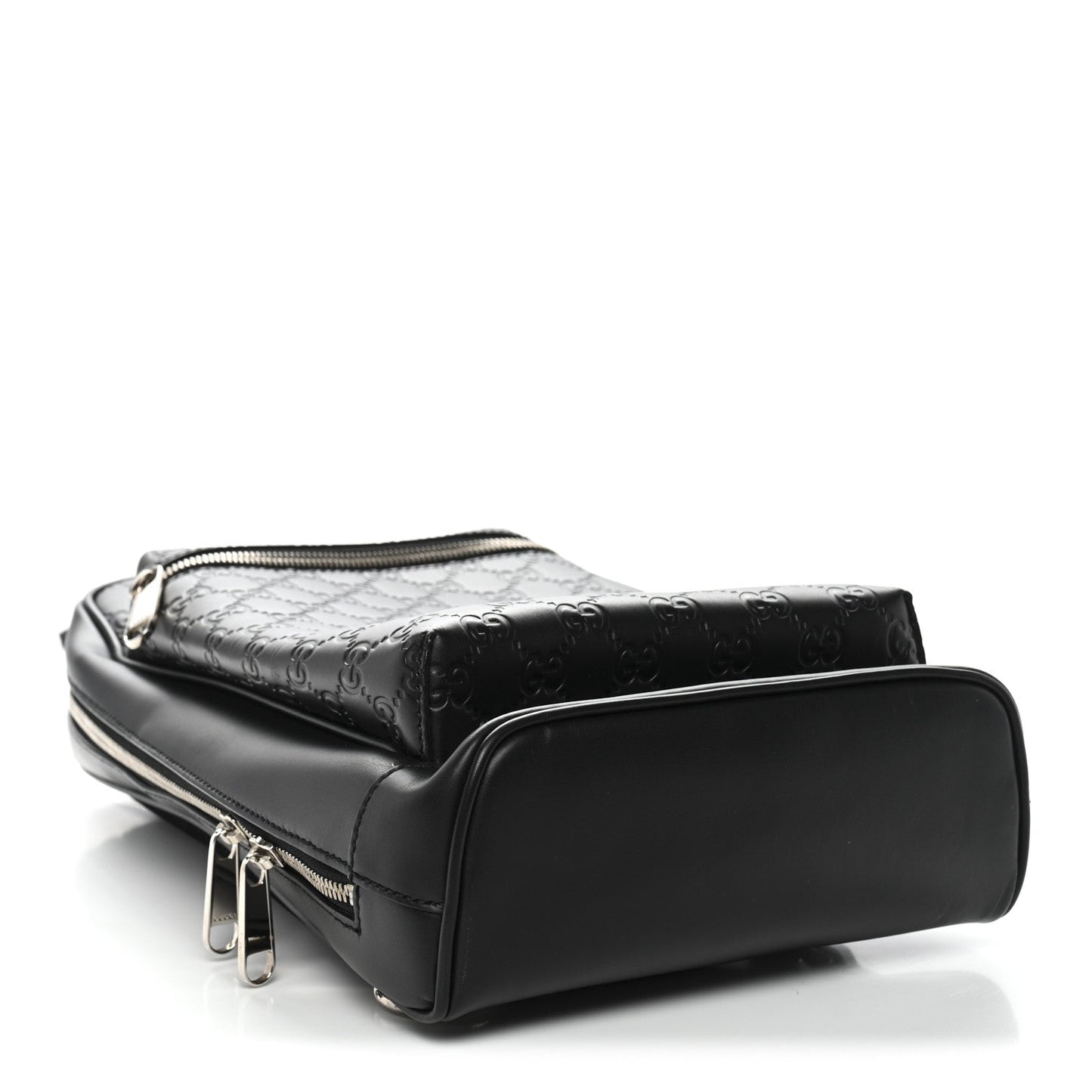 Guccissima Sling Backpack Black