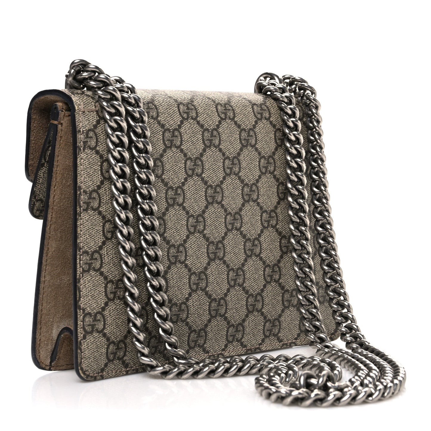 GG Supreme Monogram Mini Dionysus Shoulder Bag Taupe