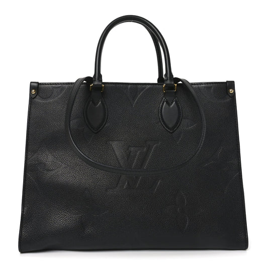 Empreinte Monogram Giant Onthego MM Black