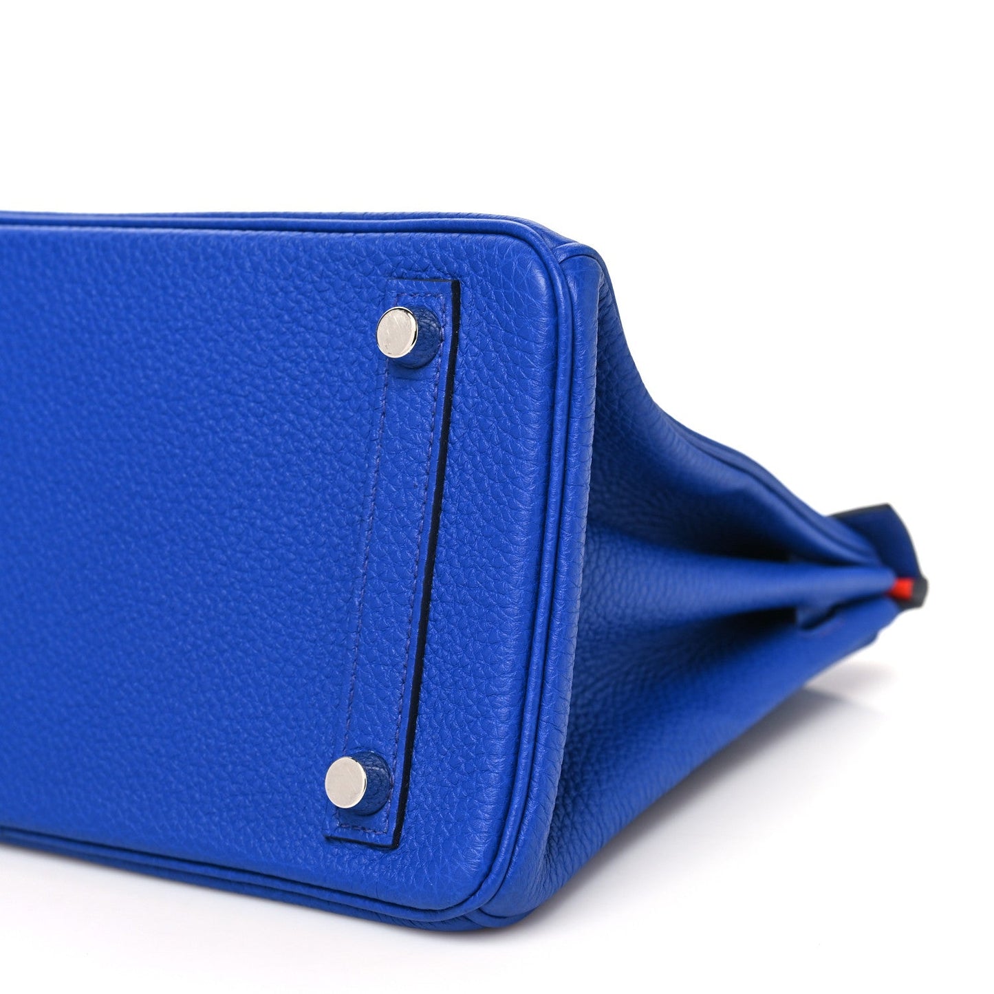 Togo Verso Birkin 25 Bleu Royal Capucine
