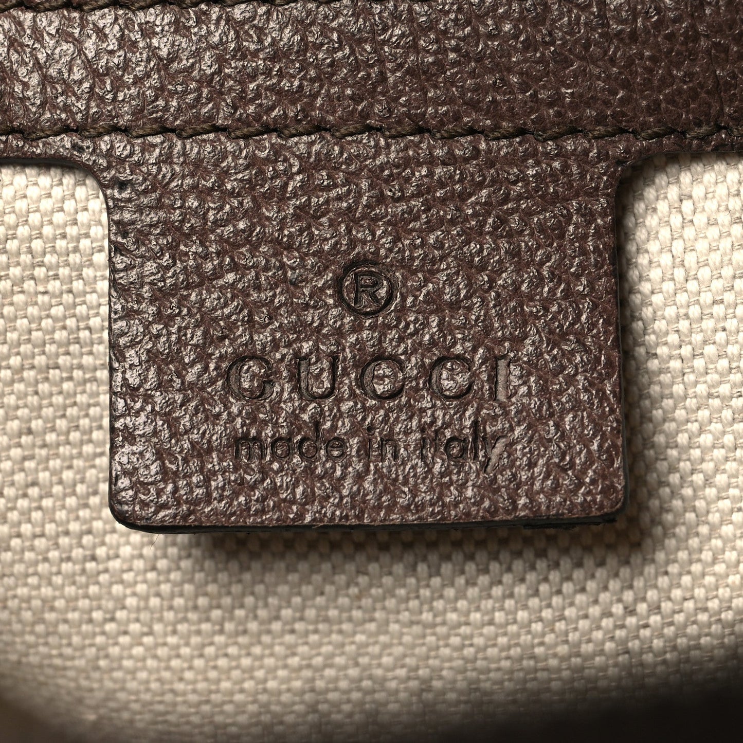 GG Supreme Monogram Web Small Ophidia Messenger Bag Brown