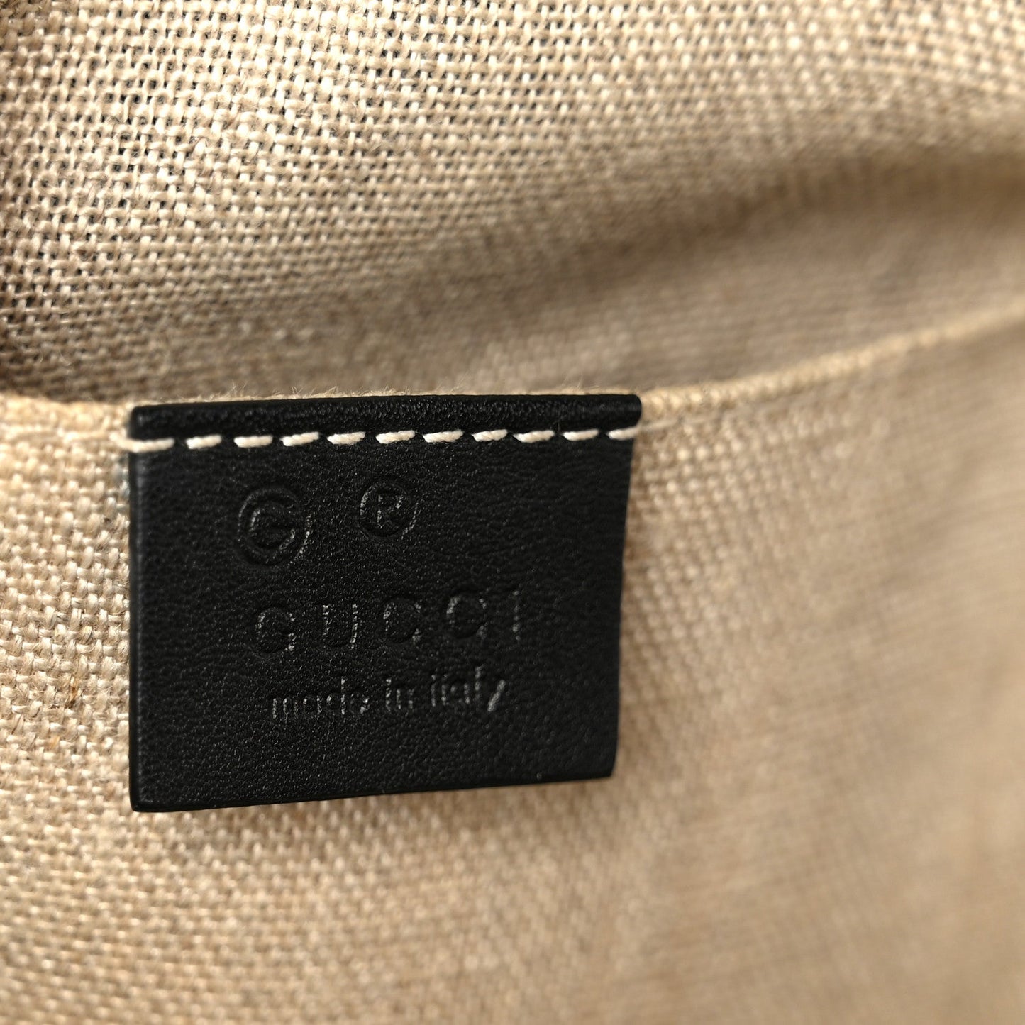 Microguccissima Mini Dome Bag Black