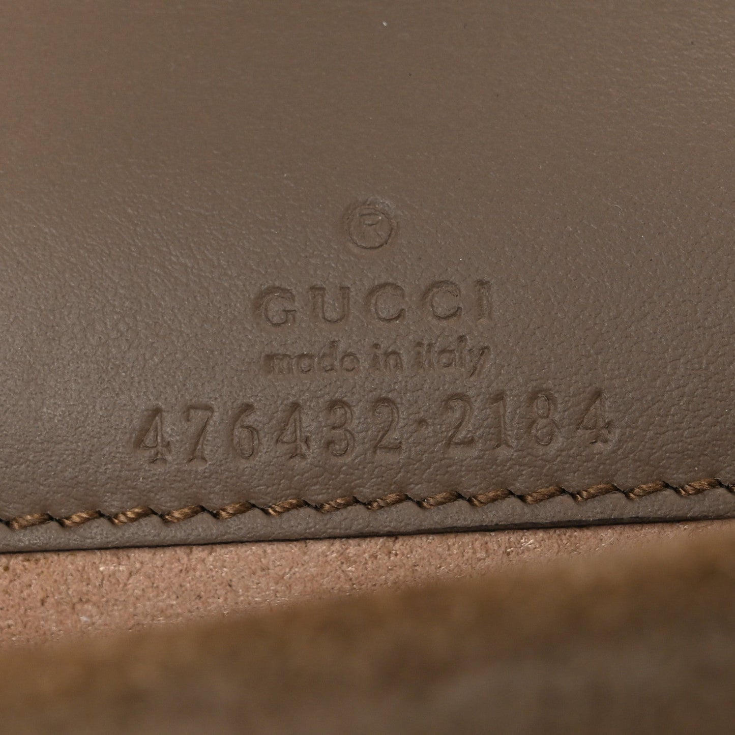 GG Supreme Monogram Super Mini Dionysus Shoulder Bag Taupe