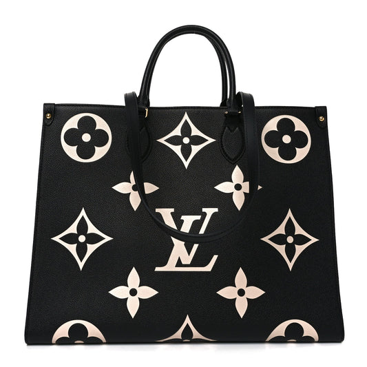Empreinte Monogram Giant Onthego GM Black Beige