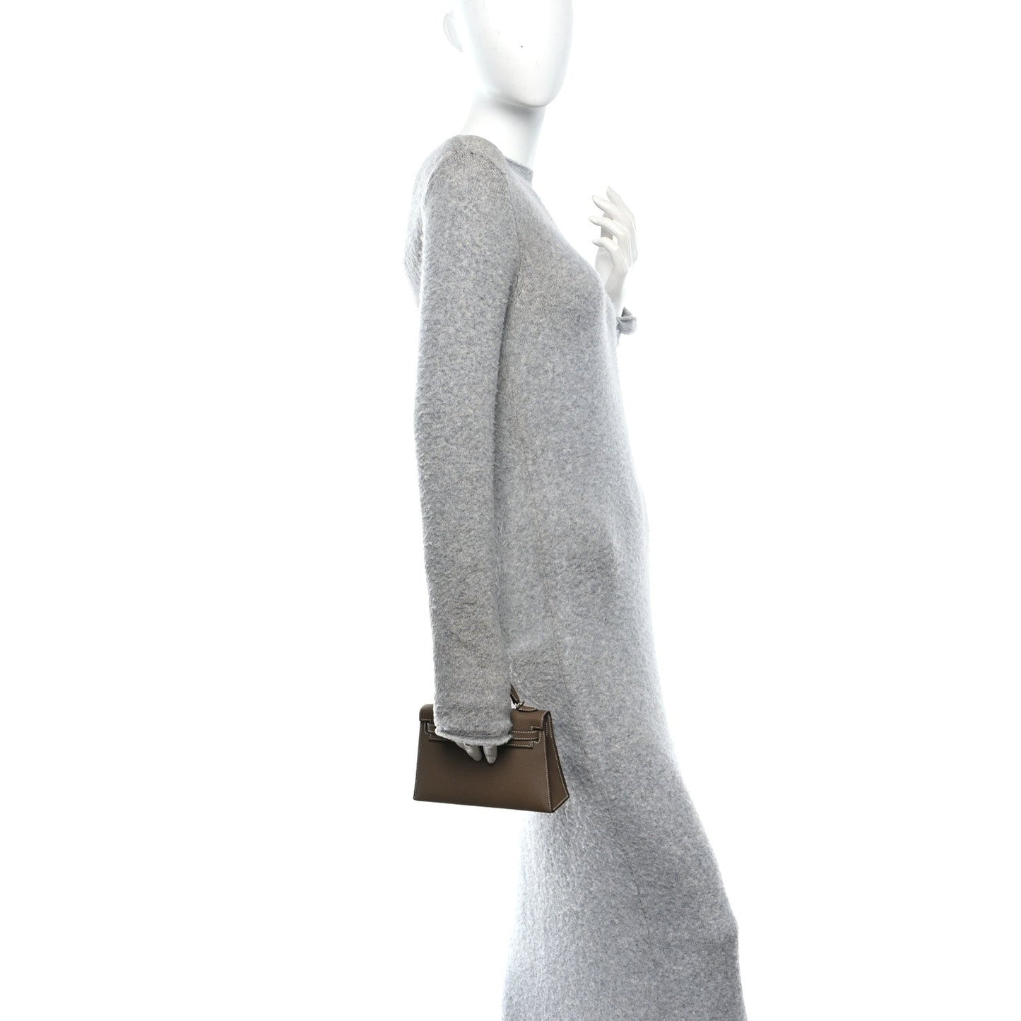 Epsom Mini Kelly Sellier 20 Etoupe