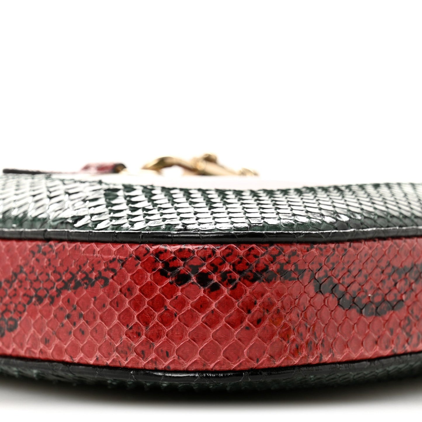 Snakeskin Web Small Jackie 1961 Hobo Green
