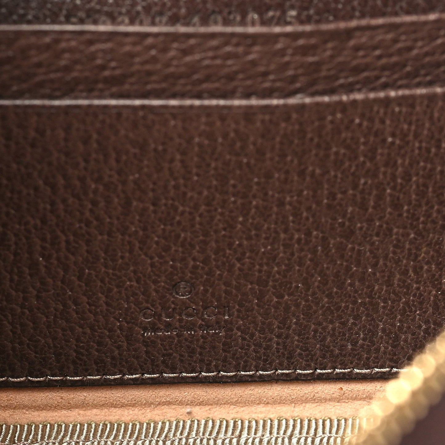 GG Supreme Monogram Ophidia Belted iPhone Case 75 30 Brown
