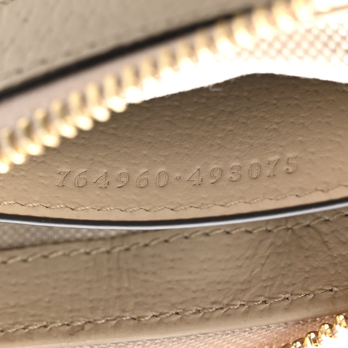 GG Supreme Monogram Textured Dollar Calfskin Web Mini Ophidia GG Handbag Beige Mystic White Oatmeal