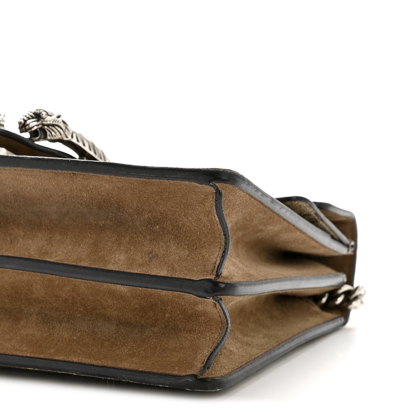 GG Supreme Monogram Small Dionysus Shoulder Bag Taupe