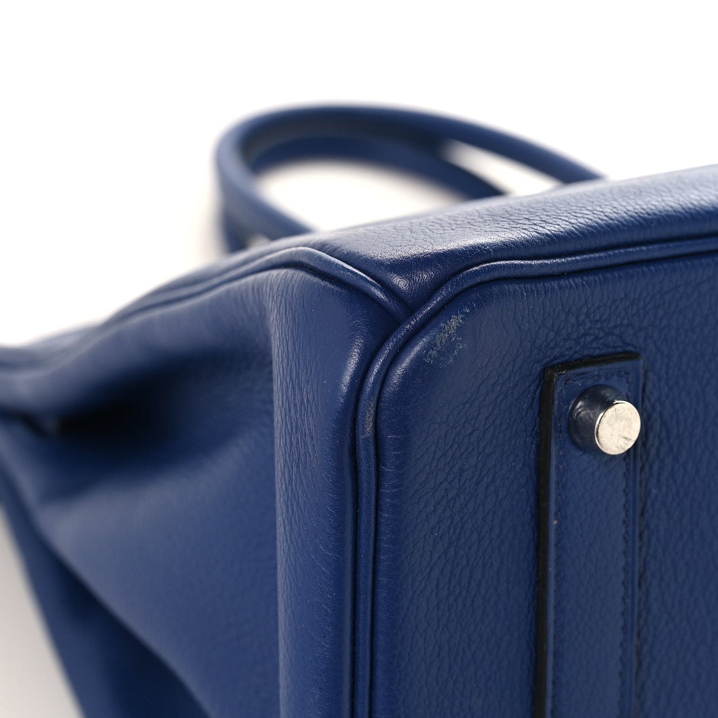 Taurillon Novillo Sea Surf and Fun Birkin 35 Bleu Saphir